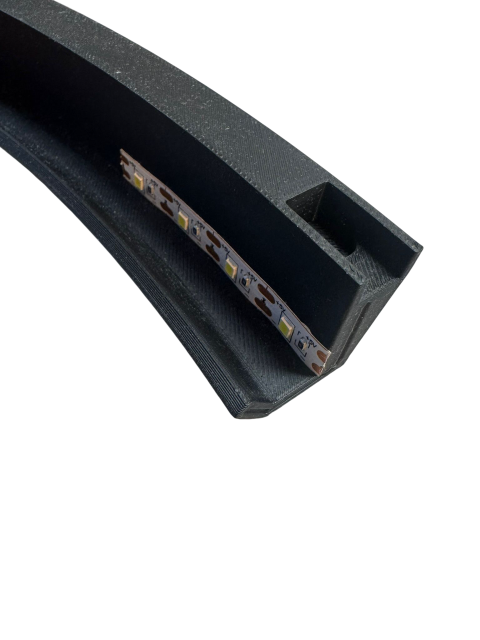 LED Streifen Einklebeposition